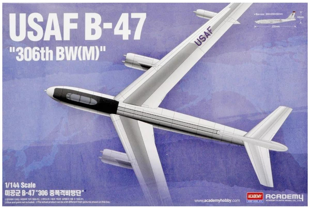 Academy 1/144 B-47 Stratojet USAF 12618